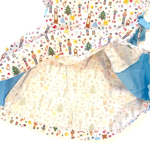 James & Lottie 2T Nutcracker Print Dress - Picture 7 of 8